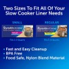 Reynolds Kitchens Slow Cooker Liners 4 Count BPA Free Easy