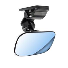 WUGGO Mini Forward-Facing Baby Mirror for Car - Clip on Rear View Mirror, Kids Car Accessories, Car Seat Mirror, Conversation Mirror, Small Size, Wide View, Secure Hold