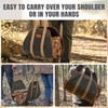 INNO STAGE Firewood Carrier Firewood Bag Heavy Duty Waxed Canvas
