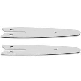 Bruafsir 2 Pieces 4 Inch Mini Chainsaw Guide Plate Replacement Guide Bar for 4 Inch Electric Chainsaw Parts Accessories