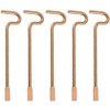 Bedroom/Bathroom Door Emergency Keys Compatible with Kwikset Interior Levers and