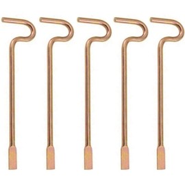 Bedroom/Bathroom Door Emergency Keys Compatible with Kwikset Interior Levers and Knobs (5)