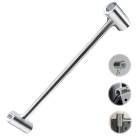 CymBidi Door Hinge Adjustment Tool, Gap Adjusting Wrench, Double-Head Hinge Repair Tool, Portable Heavy-Duty, Easy Door Fixes (14mm-18mm)