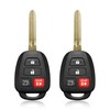 2 Keylessbest Replacement for 2013-2021 Toyota RAV4 Highlander Tacoma Tundra