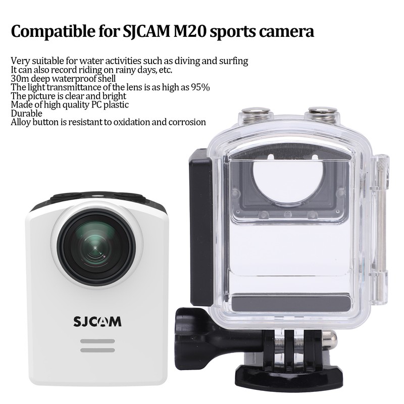 SJCAM M20 Waterproof Protection Case 30M Diving for SJCAM M20