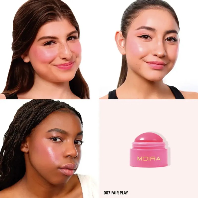 Rubor Moira Soft Blush Balm Tono Del Maquillaje 007 Fair