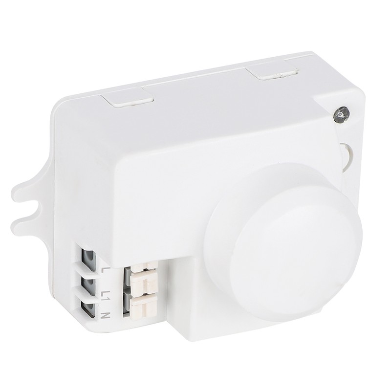 5.8GHz Smart Microwave Radar Sensor Light Switch Adjustable Knob Indoor