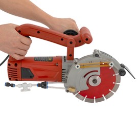 Electric Concrete Saw 4800W Wall Chaser Concrete Cutter,Speed 5000r/min,Single-chip Concrete Cutting Machine for Brick, Concrete Wall, Granite, Marble