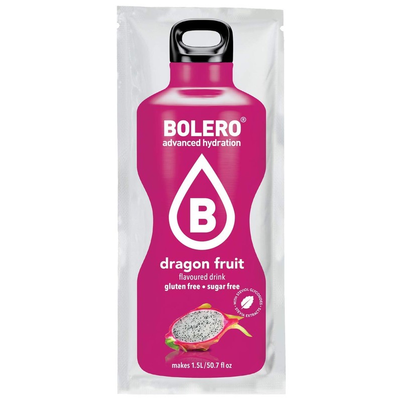 Bolero Classic Powder Sachet, 9 g, Dragon Fruit, 12-Count