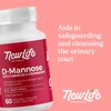 NewLife Naturals D-Mannose Capsules | w/Cranberry and Hibiscus Extracts |