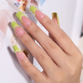 MEGIOR Green Gel Nail Polish 15ML Light Green Gel Polish Soak Off UV LED Nail Gel Polish Nail Art Manicure & Pedicure Salon DIY at Home Gift for Women, 0.5 OZ