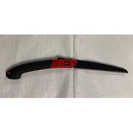 TAKUMASHii 240mm Commercial Grade Folding Saw with safety button