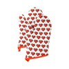 Heat Resistant Oven Mitts - Quilted Kitchen Gloves - Red