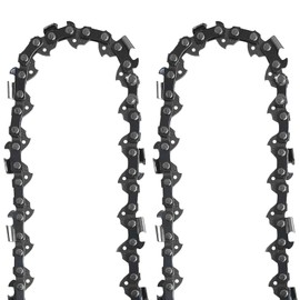 Opuladuo 2PC 8" Pruning Saw Chain for Milwaukee 3004-20 Chainsaw, 8 Inch Replacement Chain for Milwaukee 3004-20 M18 HATCHET Pruning Saw