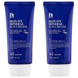 벤튼 스킨핏 미네랄 선크림 SPF50+ PA++++, 50ml, 2개 Benton Skin Fit Mineral Sunscreen SPF50+ PA++++, 50ml, 2 Pack