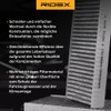 RIDEX Cabin Air Filter 424I0636 Pollen Filter Activated Carbon Height: