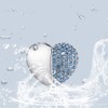 Garrulax USB Stick, Premium USB 2.0, Diamond Heart Shape 8GB