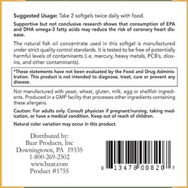 Omega 3 1000mg 200 Softgels