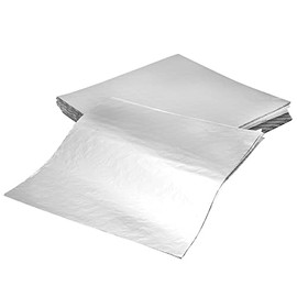 DisposaBull - 12" x 12" Insulated Foil Paper Wrap Sheets, Pack of 500