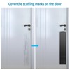 Sanbege 2 Pcs Door Scratch Protection Plate 4" x 22",