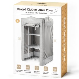 Mellbree Heated Airer Cover for DrySoon Deluxe 3-Tier Airer.