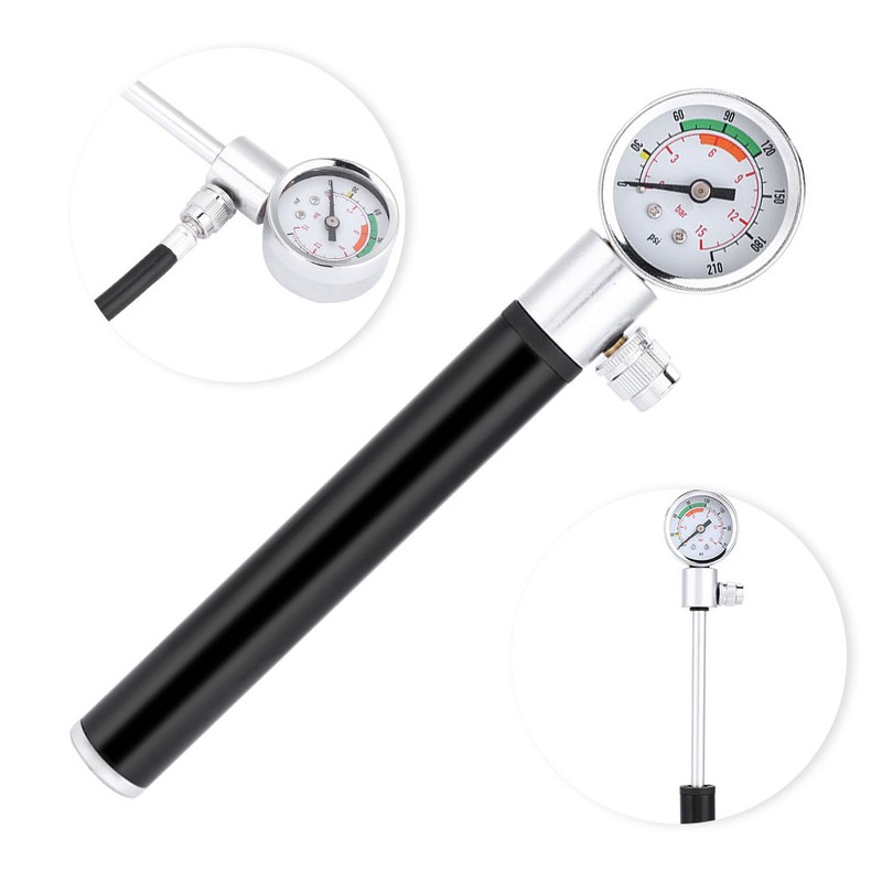 MIni Lightweight Bicycle Pump 88PSI Foldable Bike Ball Portable Pump