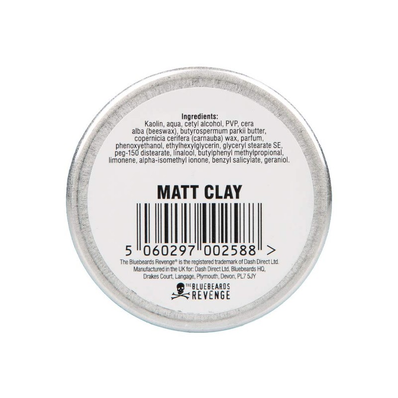 The Bluebeards Revenge, Texturising Hair Styling Matt Clay For Men,