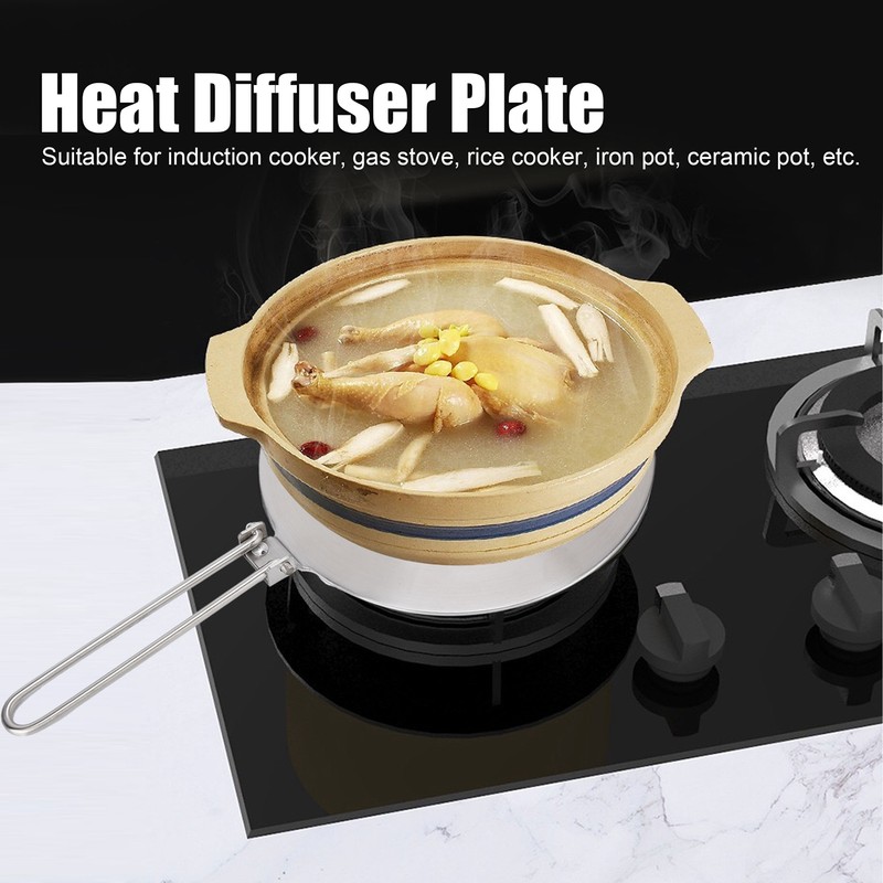 Heat Diffuser Plate Stainless Steel Induction Cooker Heat Transfer Ring