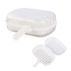 Travel Soap Dish with Lid Draining Soap Bar Holder Soap