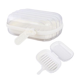 Travel Soap Dish with Lid Draining Soap Bar Holder Soap Container Portable Case for Traveling Camping Outdoor Gym Bathroom Keep Dry
