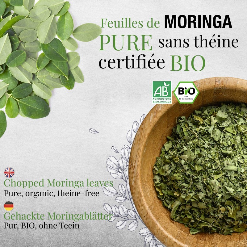 ORIGEENS MORINGA TEA ORGANIC 100g | DRIED MORINGA LEAVES |