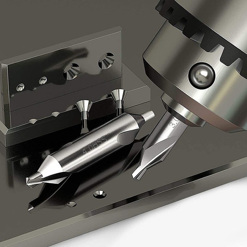 DMAND Center Drill Bit, Chamfering, Screw Hole Tool, Carbide Center