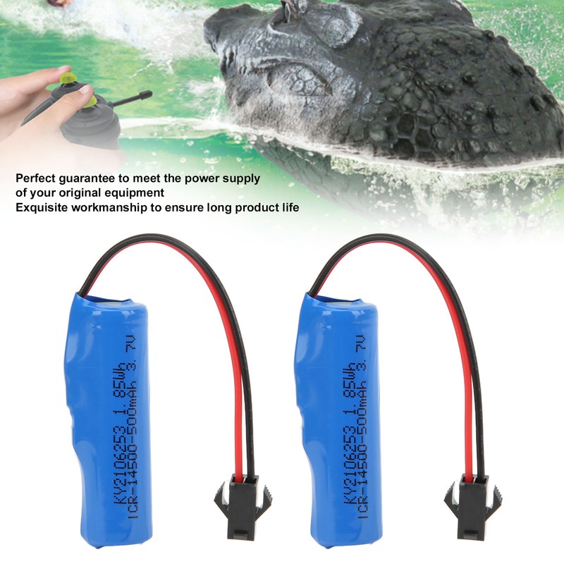 Original 3.7V 500mAh Lithium Battery for Flytec V005 Stimulated Remote