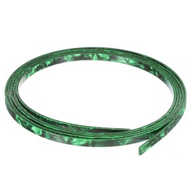 MECCANIXITY Plastic Binding Purfling Strip 1650x5x1.5mm Guitar Binding Edge Trim for Acoustic Classical Guitar Green Pink
