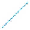 Sunshine Mason Co. Plastic Reusable Drinking Straws 6 Pieces, Blue
