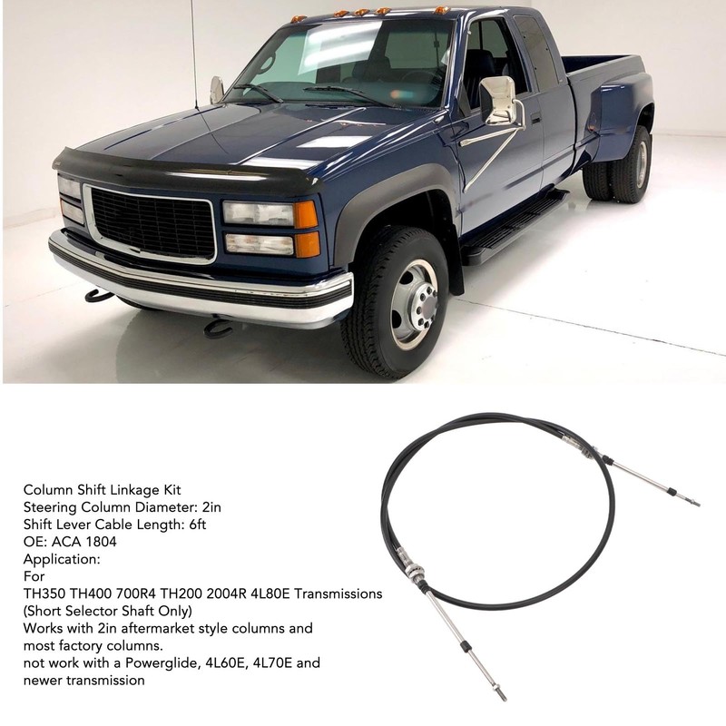 Cable Column Shift Linkage Kit High Strength ACA 1804 for