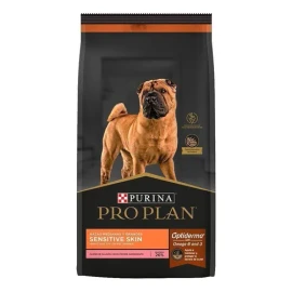 Alimento Pro Plan OptiDerma Sensitive Skin Adult para perro adulto de raza mediana y grande sabor salmón y arroz de 13 kg