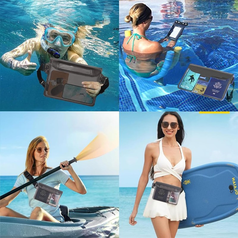 VIVIIHOO Practical Waterproof Bag for Beach and Water Sports -