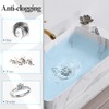 WiseWater 2-Pack Grid Bathroom Sink Drain Assembly with Overflow, 1-1/2