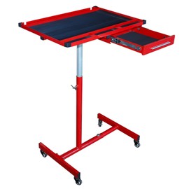 XK Tool Rolling Work Table Mobile Tray Cart With Drawer 230 LB
