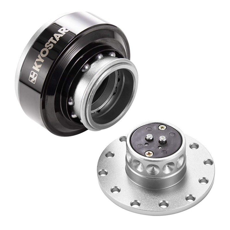 Kyostar Titanuim Steering Wheel Quick Release Aluminum Hub Adapter Boos