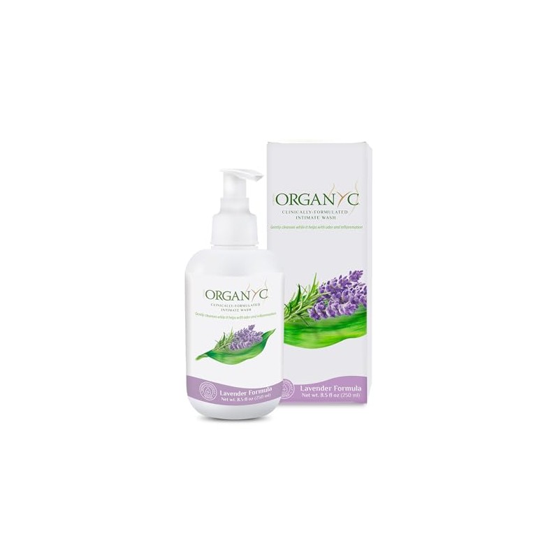 ORGANYC Feminine Hygiene and Intimate Wash with Lavender, 250 ML