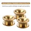 Opzour Universal String Trimmer Head Eyelets - 10 Pack Brass