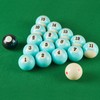 YANMEIYA Pool Balls Billiard Balls Billiard Balls Set 17 Balls