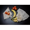 Dexam Set of 3 Organic Fruit & Vegetable Bags