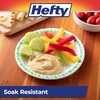 Hefty Compostable Printed Small Paper Plates for Desserts and Appetizers,