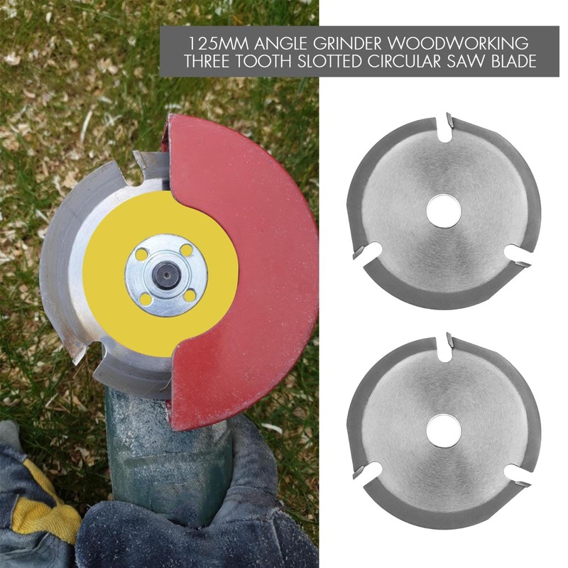 EMSea 2pcs TCT Circular Wood Saw Blade Disc 125mm 22.23mm