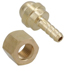 Welding Gas Hose Connector 3/16 Hose Tail with 3/8 BSP Right Handed Thread 1pc