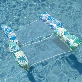 Elidepe Air Mattress Pool, XL Toy Water, Pack of 2 Pool Accessories, Fun Adults, 4-in-1 Water Toy, Water Hammock, Air Mattress as Armchair, Mattresses, Swimming Mat