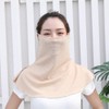Rose Neck Cover, UV Protection, Face Mask, For Summer, Sun
